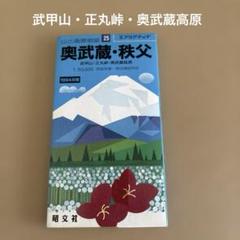「奥武蔵・秩父」　山と高原地図 25 昭文社　1994年版