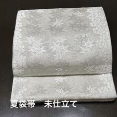 国内最安値！ 袋帯 西陣織 夏帯 桜と楓 メルカリ - 六通 着物・浴衣