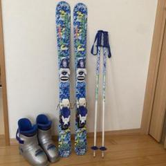 すぐ発送OK☆キッズ スキー4点セット 96cm ブーツ20㎝KAZAMA