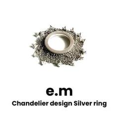 アクセサリー gorota e.m Chandelier design ring gorota様専用 e.m Chandelier design ring - メルカリ
