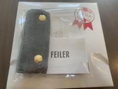 【新品未使用２個セット】フェイラー　ハンドルカバー　グレー FEILER ハンドルカバー シルバーグレー 新品 タグ付き 2個セット