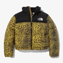 猫 ノースフェイス ダウン ベスト レオパード柄 豹柄 ヌプシ THE NORTH FACE ノースフェイス レオパード柄 ダウンジャケット