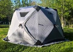 大型六角テント｜7〜8人用・防水PEマット＆レインカバー付き 大型六角テント｜7〜8人用・防水PEマット＆レインカバー付き