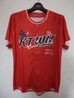 KTウィズ ユニフォーム M 韓国プロ野球 ウェア 赤 レッド グッズ KBO