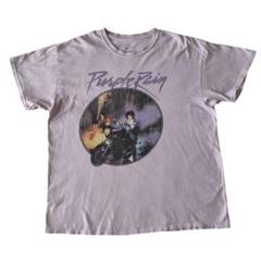 【バンドT・オフィシャル】PRINCE 半袖プリントTシャツ パープルレイン