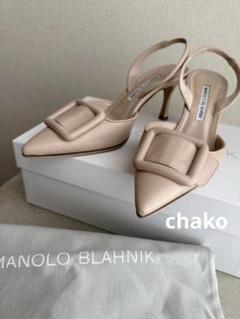 未使用級✨MANOLO BLAHNIK マノロブラニク　キエッタ　スエード　灰色 マノロブラニクの中古通販 | ブランディア