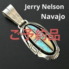 ナバホ ジェリーネルソン マルチインレイ ペンダント インディアンジュエリー ナバホ ジェリーネルソン インレイ ペンダントトップ