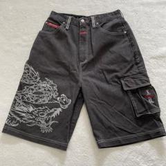 DOG TOWN SCRATCH ASID デニム ハーフパンツ M