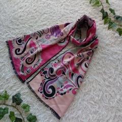 未使用タグ付き✨エミリオプッチ シルク 大判 スカーフ ストール セール 57%OFF】EMILIO PUCCI スカーフ JR482 大判 シルク