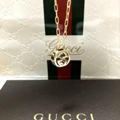 【美品•正規品】GUCCIキーチャーム＆ネックレスプレゼント GUCCI - グッチ ペアネックレス キー型チャームトップ/鍵