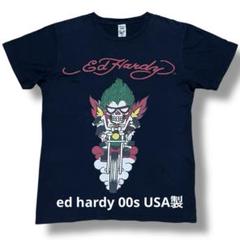 エドハーディー USA製 Tシャツ 00s クリスチャンオードジェー Y2K