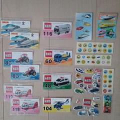 トミカシールまとめ売り トミカ 新車シール付き まとめ売り5台 - メルカリ