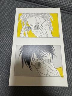 BANANA FISH テレホンカード (使用済み)　アッシュ 英二 BANANA FISH バナナフィッシュ ポストカード アッシュ 英二 5