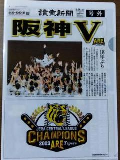 2023阪神タイガース優勝関西スポーツ新聞5紙と3紙の号外セット 2023阪神タイガース優勝関西スポーツ新聞5紙と3紙の号外セット