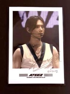ATEEZ ヨサン 直筆サイン入りチェキ　トレカ　2枚セット 2025年最新】ateez ヨサン チェキの人気アイテム - メルカリ