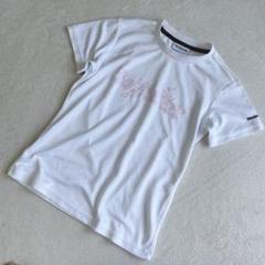 リーボック◇ハートプリントTシャツ メッシュ テニス ランニング ウェア M