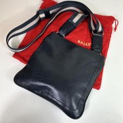 【極美品】BALLY　バリー　ショルダーバッグ　斜め掛け　ナイロン　レザー　総柄 極美品】BALLY バリー ショルダーバッグ 斜め掛け ナイロン