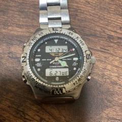 稼働 ELGIN 腕時計 COMMANDER アナデジ ヴィンテージ 792