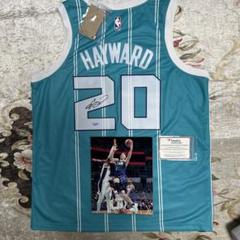 NBAシャーロット・ホーネッツのヘラルドサイン入りユニホーム（XL） NBAシャーロット・ホーネッツのヘラルドサイン入りユニホーム