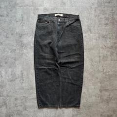00s USA Levi 先染ブラック リーバイス 569 W32 L34
