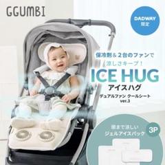 新品未使用 動作確認済GGUMBI アイスハグ ファンシート クールシート
