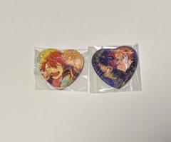 あんスタ　明星スバル　とるパカ　ハート型缶バッジ　２個セット