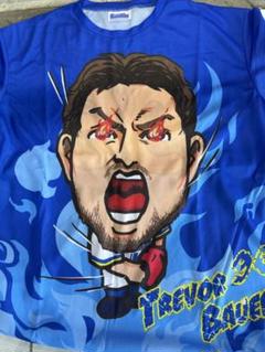 横浜DeNA ベイスターズ 交流戦 2023 Tシャツ #96 バウアー 横浜DeNAベイスターズ 今永昇太 2023交流戦 配布 オリジナル顔T