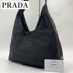 【✨極美品✨】 プラダ ワンショルダーバッグ 三角ロゴ ナイロン ブラック