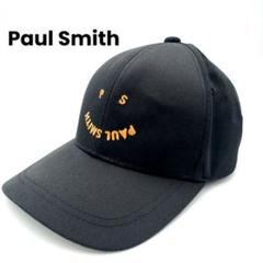 【美品】Paul Smith ポールスミス PS Happy キャップ ブラック