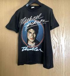ヴィンテージ マイケルジャクソン Tシャツ ブラック / ビンテージ 古着 黒