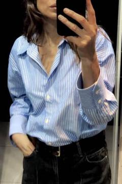 ZARA ストライプシャツのサムネイル