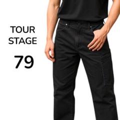 TOURSTAGE ゴルフパンツ メンズ 79 M グレー スポーツウェア 無地