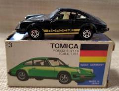 トミカ　青箱　F3 ポルシェ911S　シルバー 当時物　外国車シリーズ　1/61 トミカ 青箱 F3 ポルシェ911S シルバー 当時物 外国車シリーズ 1
