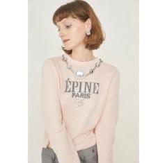 epine  ロゴ ニット ピンクÉPINE PARIS knit pink ÉPINE PARIS knit pink | épine