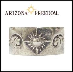 ARIZONA FREEDOM 全銀 10mm 唐草 平打ち リング 9号 - メルカリ