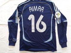 adidasアルゼンチン代表06アウェイ長袖 AIMAR 16 Lサイズ未使用品
