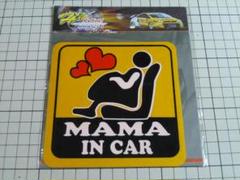 MAMA IN CAR ステッカー (反射) ママ イン カー 妊婦