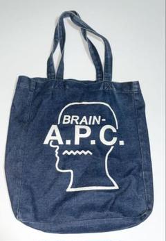 APC BRAIN DEAD トートバッグ デニム アーペーセー 即購入