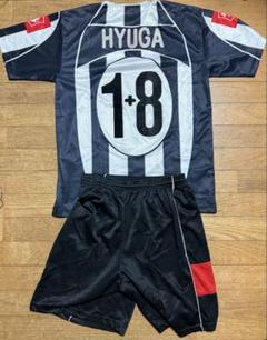 希少！キャプテン翼　日向小次郎のユベントスのレアサッカーユニフォーム上下セット なんとキャプ翼！『ユヴェントス×日向小次郎×adidas』公式コラボ