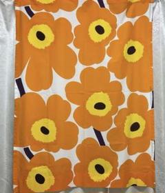 marimekko マリメッコ カーテン　ウニッコ　オレンジ