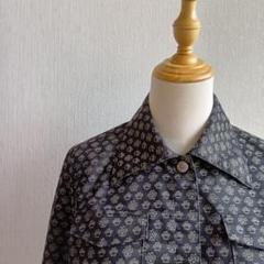 日本製 クニオコレクション 総刺繍シャツ 肉球