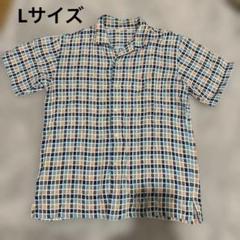 MEN'S BIGI｜ストライプバンドカラー半袖シャツ | Rakuten