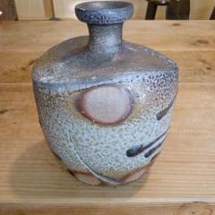 お値下げ備前焼⑲タ タキ中皿かせゴマ丁斎作