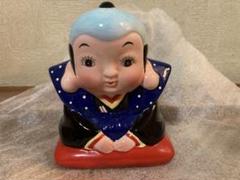幸運を招く 福助 人形 陶器 昭和 手描き 貯金箱 骨董 幸運を招く 福助 人形 陶器 昭和 手描き 貯金箱 骨董