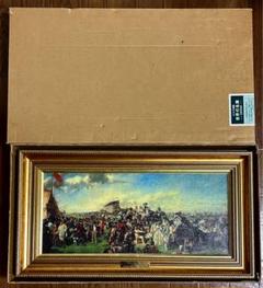 絵画 名画 複製画 額縁付　ウィリアム・パウエル・フリス　「ダービーの日」 絵画 名画 複製画 額縁付 ウィリアム・パウエル・フリス