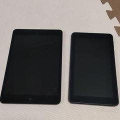 iPadminiとタブレット 2点 ジャンク扱い。