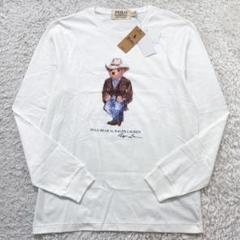 タグ付✨極美品✨ ポロラルフローレン ポロベア カットソー M ホワイト