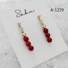 大人気新品  レッドジャスパー✤アザミの彫金】シルバー925のヴィンテージリング アクセサリー