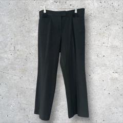 ￼レリアン　パンツ　スラックス　黒　ロング丈　モノトーン　オフィスカジュアル