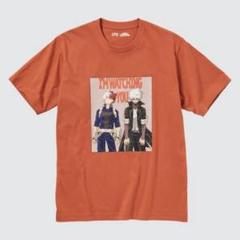 轟焦凍VS荼毘Tシャツ　XLサイズ ヒロアカ UT ユニクロ グラフィックTシャツ 轟焦凍 荼毘 - メルカリ